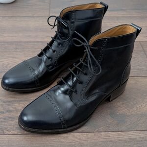 Black Leather Boots